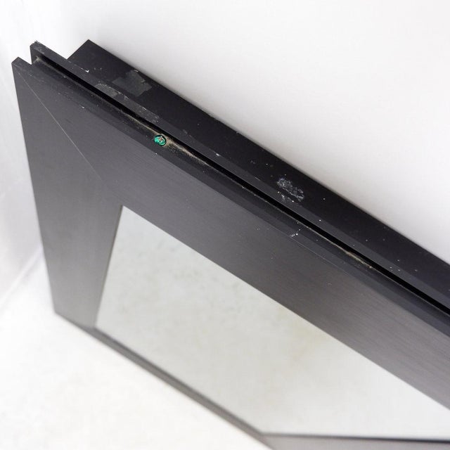 Infinity Mirror with Black Metal Frame, Italy, 2010s For Sale - Image 9 of 16