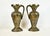 Egiptian Scenes Galvanized Metal Vases, 1900s, Set of 2 For Sale - Image 10 of 15
