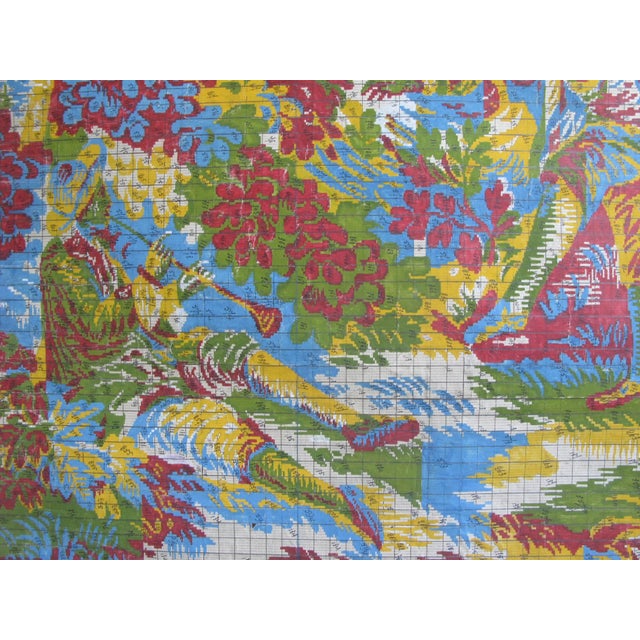 Large French Tapestry Design For Sale - Image 9 of 17
