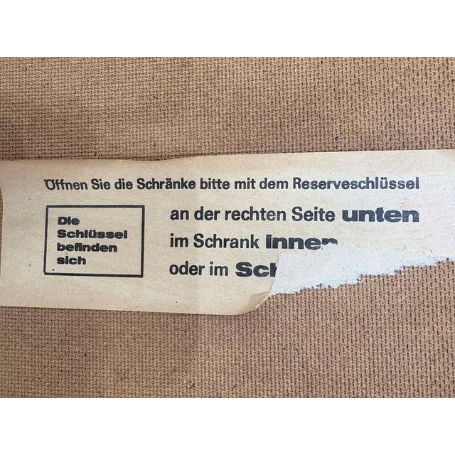 Mid-Century Sideboard with Drawers in Walnut, 1960s For Sale - Image 13 of 14