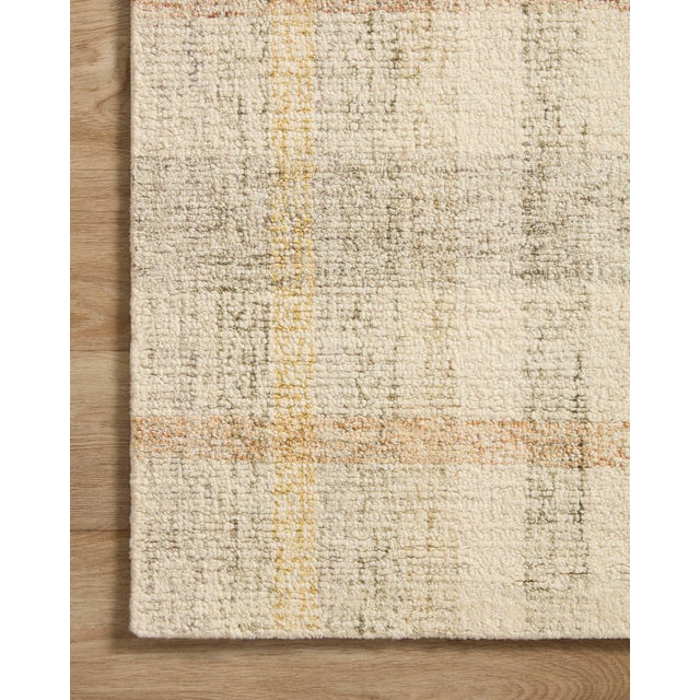 2020s Chris Loves Julia x LoloiChris Natural / Multi 2'-0" x 5'-0" Accent Rug For Sale - Image 5 of 8