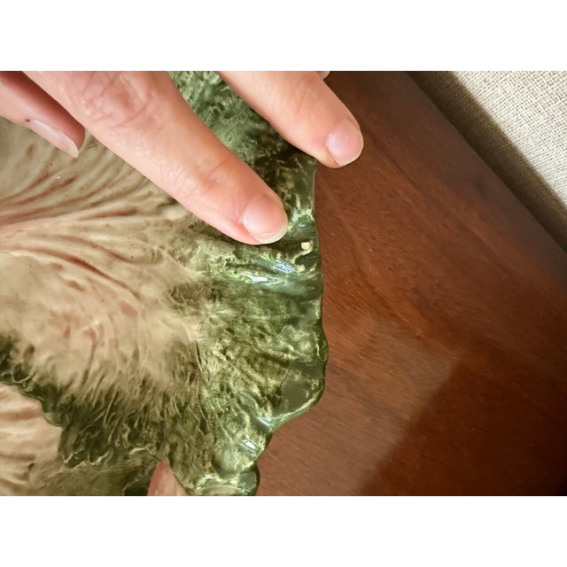 1990s Fitz and Floyd Cabbage and Rabbit Bowl For Sale - Image 10 of 10