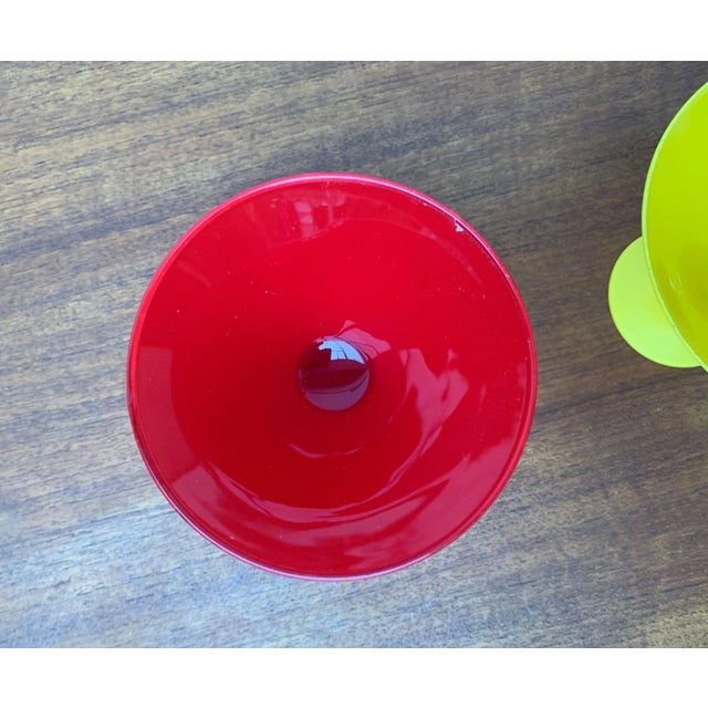 Postmodern Glass Bowls from Joy, Set of 3 For Sale - Image 11 of 18