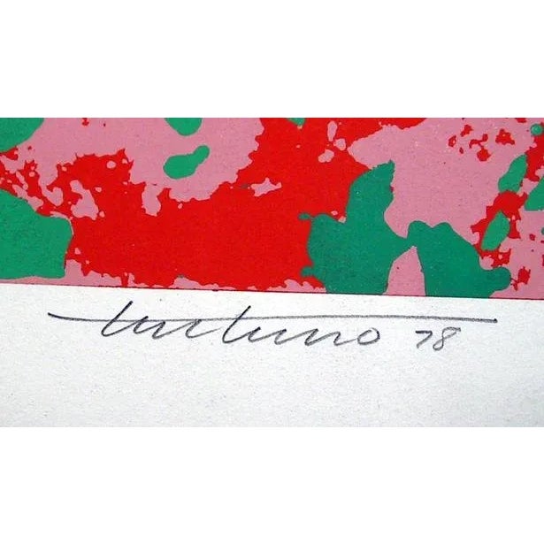 Serigraph, signed and numbered in pencil, by American artist Domenick Turturro. Artist: Domenick Turturro, American (1936...