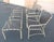 Mid-Century Modern Brown Jordan Tamiami Aluminum & Vinyl Strap Patio Chairs & Ottomans For Sale - Image 3 of 7
