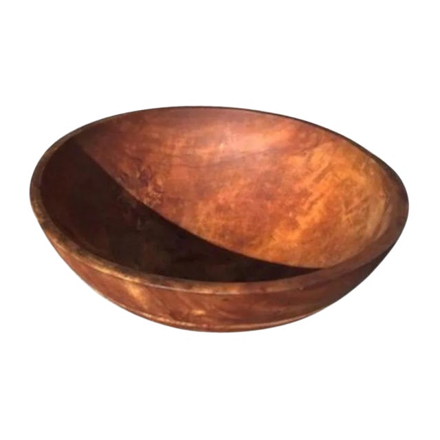 Large 19th Century Butter Bowl For Sale