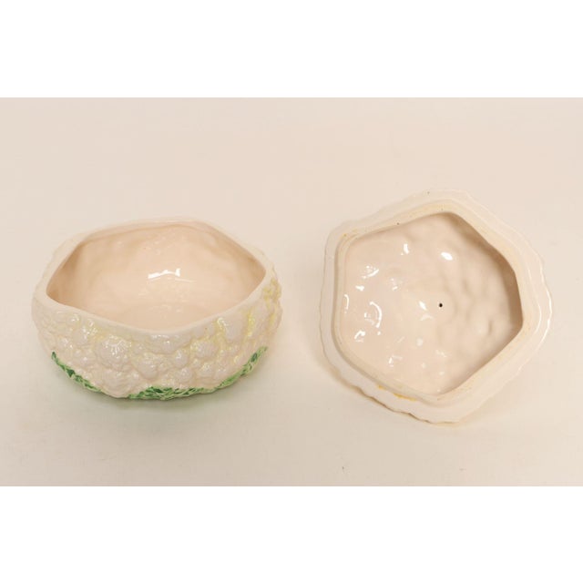 Vintage Ceramic "Caulibird" Lidded Dish / Vide Poche by Gloria Vanderbilt for Sigma Taste Setter For Sale - Image 9 of 14