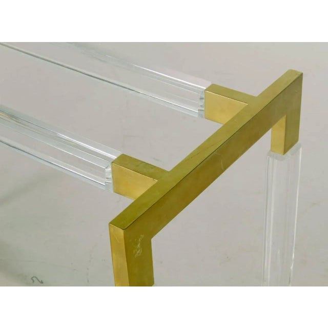 Charles Hollis Jones 1960s Charles Hollis Jones "Metric" Collection Dining Table For Sale - Image 4 of 5