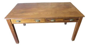 School Teacher's Writing Table in Pine, 1900s
