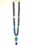 One-of-a-Kind Lapis Lazuli & Turquoise Statement Necklace | Vintage Turquoise Pendant | Artisan Bohemian Luxury Jewelry For Sale - Image 16 of 17