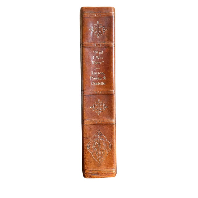Handsome First edition leather-bound copy of And I Was There, Pearl Harbor and Midway—Breaking the Secrets. Rear Admiral...