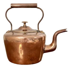 George III Small Copper Kettle, 1800s