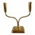 Mid 20th Century Modernist Brass Candleholder Continental Collection by Poole For Sale