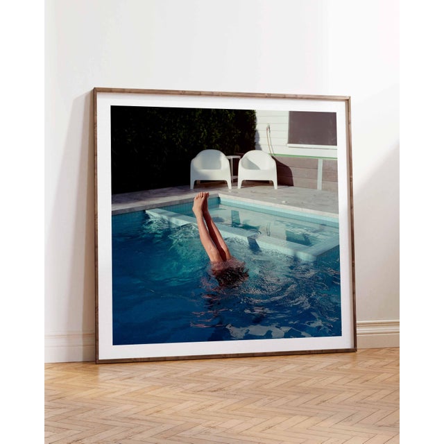 Not Yet Made - Made To Order No Running on the Pool Deck by Mark Forbes – Limited Edition Fine Art Print | Contemporary Photography, Signed & Unframed For Sale - Image 5 of 7