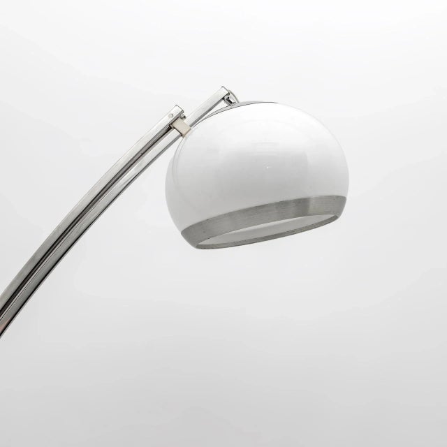 Italian Modern Extendable Arched Floor Lamp by Goffredo Reggiani, 1970s For Sale - Image 4 of 8