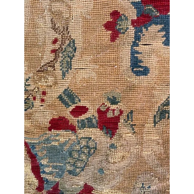 Antique Needlepoint Tapestry For Sale - Image 5 of 10