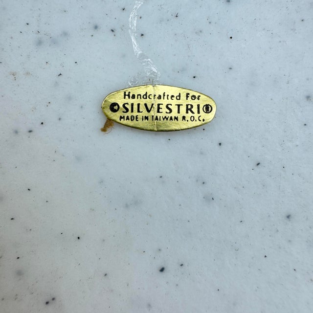 Glass Hand Blown Silvestri Iridescent Glass Ornaments- Set of 6 For Sale - Image 7 of 10