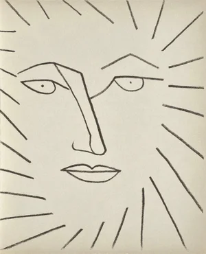 1951 Françoise Gilot Pages d'Amour Lithograph
