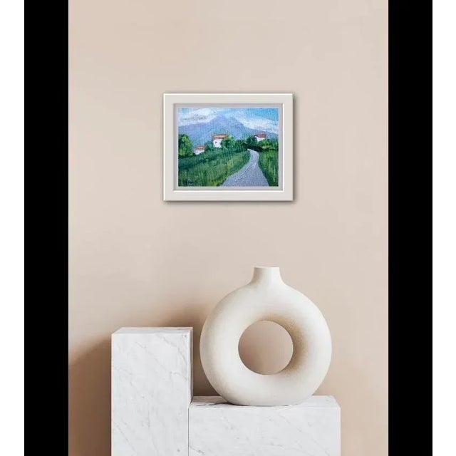 Contemporary Impressionist Style Landscape Oil Painting For Sale - Image 4 of 9