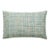 The House of Scalamandré Faye Lumbar Pillow, Aquamarine For Sale