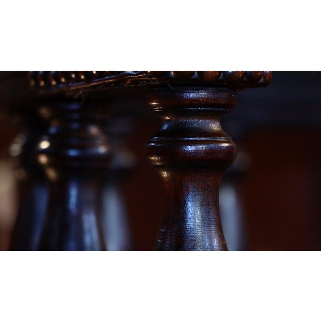 Brown Captain's Swivel Armchair in Leather by George Smith, 2010s For Sale - Image 8 of 18