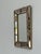 Metal Small Spanish Brass and Mosaic Mirror with Stained Pink Glass, 1980s For Sale - Image 7 of 12