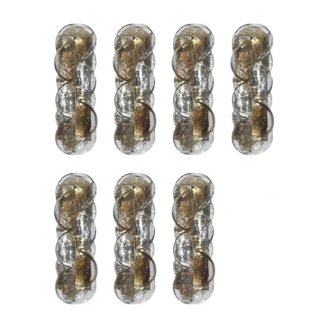 Mid-Century Modern Austrian Citrus Wall Sconces in Murano Glass from Kalmar, 1970s, Set of 7 For Sale - Image 18 of 18