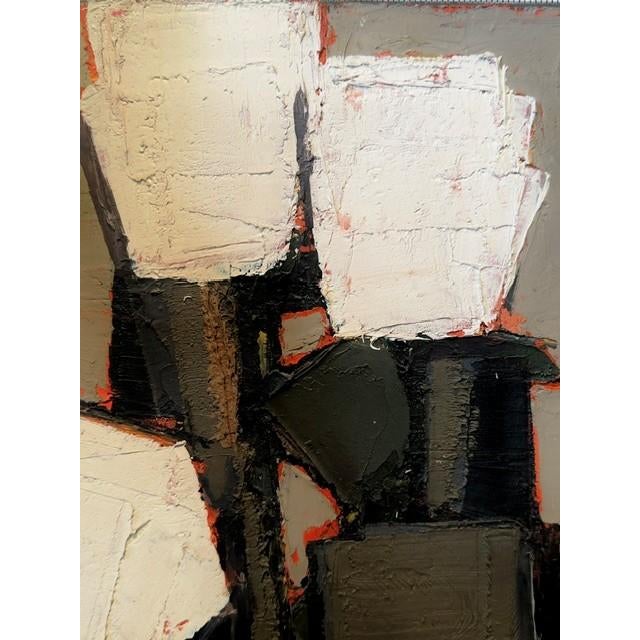 Paint Floral #1 and Floral #2 Oil Paintings by David Warren Gibson For Sale - Image 7 of 14