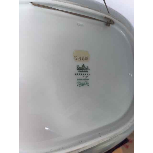 Vintage Porcelain Plate by Bjørn Wiinblad for Rosenthal, 1950s, in Flawless conditions. Designed 1950 to 1959 This piece...