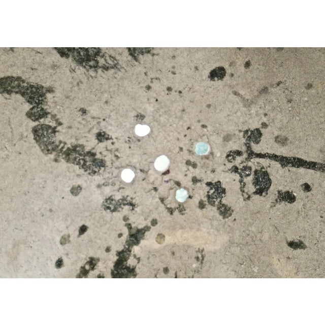 Moroccan Vintage Moroccan Green Ribbed Ceramic Pottery For Sale - Image 3 of 7