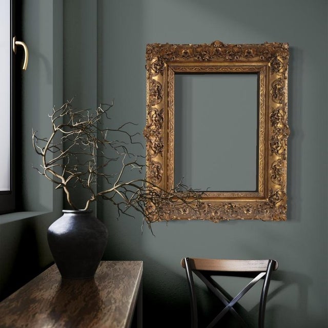 Vintage Italian Gilded Frame, 1950 For Sale - Image 13 of 14