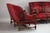 1900 - 1909 Large Louis XIII Sofas in Burgundy Red Velvet, 1900s, Set of 2 For Sale - Image 5 of 17