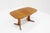 Vintage Danish oval extendable dining table made of solid teak wood from the 1960s in Denmark. Thanks to the handy...