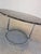 Round Dining Table in Granite and Chrome from Giotto Stoppino, 1970s For Sale - Image 10 of 11