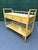 Mid-Century Modern Vintage Thomasville Allegro Faux Bamboo Rolling Serving Cart For Sale - Image 3 of 12