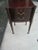 Vintage Wood Side Table in Solid Dark Tone 2 Drawer by John Stuart Co For Sale - Image 4 of 13