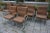 Brown Vintage Conference Chairs from Drabert, 1970s, Set of 6 For Sale - Image 8 of 18