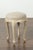 Mid 20th Century Pair of French Midcentury Walnut Stools with Cabriole Legs and New Upholstery For Sale - Image 5 of 12