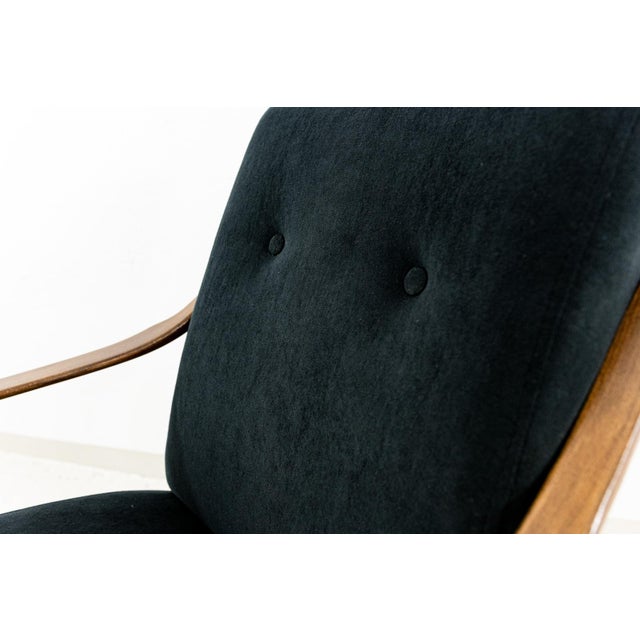 Vintage Armchair by Jaroslav Šmídek for Ton, Czechoslovakia, 1960s For Sale - Image 13 of 14