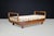 Art Deco Walnut Daybed attributed to Jindřich Halabala, 1930s For Sale - Image 10 of 16