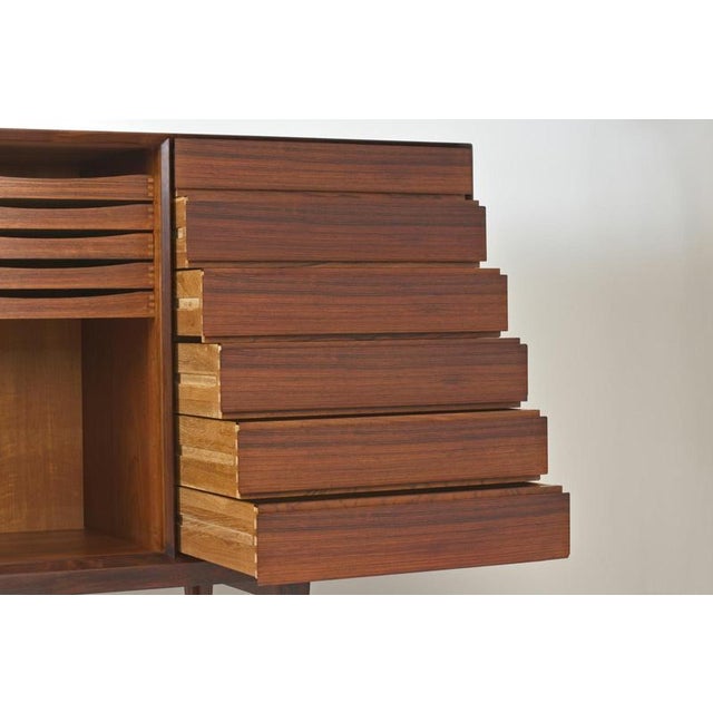 Highboard in Rosewood by Henry Rosengren Hansen for Brande Møbelindustri, Denmark, 1960s For Sale - Image 11 of 18