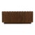 Modern Wave Edge Carved Credenza For Sale