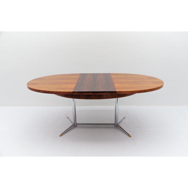 Scandinavian Rosewood Folding Dining Table, 1960s For Sale - Image 18 of 18