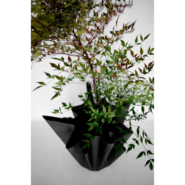Metal Handkerchief Planter Styled After Swiss Designer Willy Guhl Extra Large For Sale - Image 7 of 10