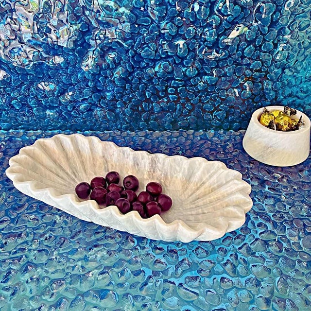 Stone Marble Decorative Centerpiece by Forzini For Sale - Image 7 of 9