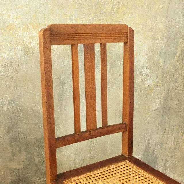 Set of Art Nouveau Side Chairs For Sale - Image 5 of 8