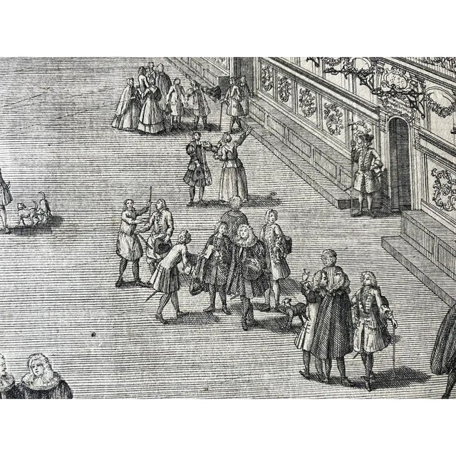 John Adams Delsenbach (1687-1765) the Nuremberg Town Hall Engraving c.1720 For Sale - Image 11 of 13