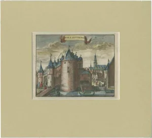 Commelin, Saint Anthonys Gate in Amsterdam, 1726, Paper