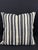 Turkish Hemp Pillow Cushion Natural Beige Black Pillow Cushion Cover 24x24 For Sale - Image 4 of 4