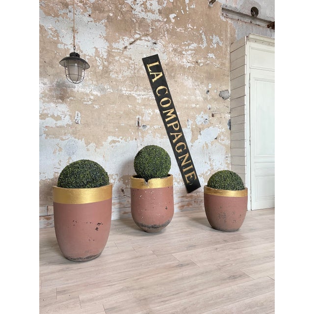 Foundry Planters Crucibles, Set of 3 For Sale - Image 17 of 18